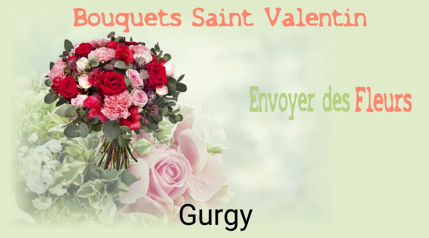 Roses de Saint-Valentin livrées à Gurgy